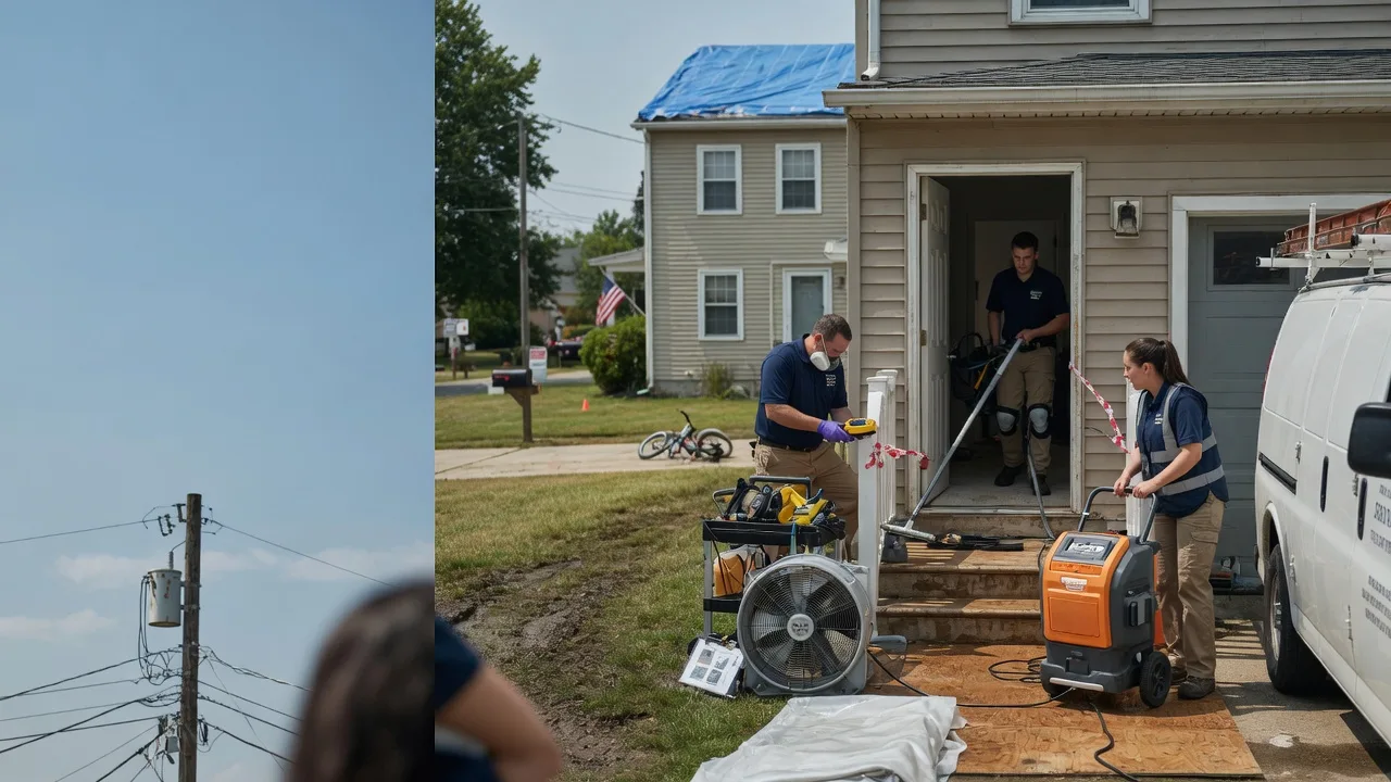 Water Damage Repair in Le Raysville, PA near me